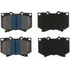 MKD812 by BENDIX - Disc Brake Pad Set - Semi Metallic