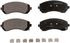 MKD844FM by BENDIX - FLEET METLOK Disc Brake Pad Set