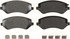 MKD856FM by BENDIX - FLEET METLOK Disc Brake Pad Set