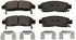 MKD883FM by BENDIX - FLEET METLOK Disc Brake Pad Set