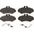 MKD928 by BENDIX - Disc Brake Pad Set - Semi Metallic