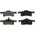 MKD935 by BENDIX - Disc Brake Pad Set - Semi Metallic