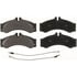 MKD949FM by BENDIX - FLEET METLOK Disc Brake Pad Set