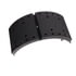 XSEG4311E by MERITOR - Drum Brake Shoe Kit - 7.00" Width, Economy Value Friction, for 16.50" Brake