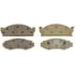 Bendix D91 Disc Brake Pad Set Disc Brake Pad Set - Front, Ceramic