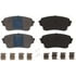 MKD1105IQ by BENDIX - Semi-Met Disc Pad Set