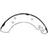 Bendix R471 Drum Brake Shoe Relined Shoe Set