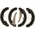 Bendix R496L Drum Brake Shoe Relined Shoe Set