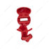 70277 by UNITED PACIFIC - Manual Transmission Shift Knob - Candy Red, Plastic, for Eaton Fuller 13 Speed