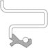 National Seals 710656 Transfer Case Input Shaft Seal Trans Case Input Shaft Seal