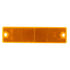 Grote 40133 Reflector Assembly Mini Stick-On / Screw-Mount Rectangular Reflectors, Amber