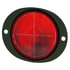 Grote 40162 Reflector Assembly Steel Two-Hole Mounting Reflector, Military Green w/ Gasket