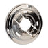 43163 by GROTE - Theft-Resistant Mounting Flange and Pigtail Retention Cap - Chrome, For 2.5" Round Lights