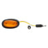 47963 by GROTE - MicroNova® LED Clearance / Marker Light - Yellow, with Grommet