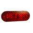 54752 by GROTE - 6" Oval LED Stop Tail Turn Lights with Integrated Back-up, Male Pin Termination