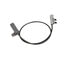 ALS1401T by TRUE TECH IGNITION - ABS Wheel Speed Sensor - Rear, Right or Left, Female Connector, 2 Male Pin Terminals, 22.88" Length