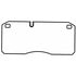 Abex SD1027 Disc Brake Pad Set Disc Brake Pad Set