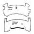 SD154 by ABEX - Disc Brake Pad Set
