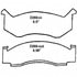 SD269 by ABEX - Disc Brake Pad Set