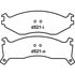 SD521 by ABEX - Disc Brake Pad Set