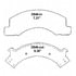 SD546 by ABEX - Disc Brake Pad Set