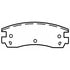 SD714 by ABEX - Disc Brake Pad Set