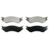 SD758 by ABEX - Disc Brake Pad Set