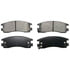 Abex SD814 Disc Brake Pad Set Disc Brake Pad Set