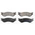 SD842 by ABEX - Disc Brake Pad Set