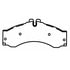 SD949 by ABEX - Disc Brake Pad Set