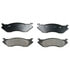 SD966 by ABEX - Disc Brake Pad Set