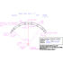 Abex SDA4515ED-B47 Drum Brake Shoe Lining Drum Brake Shoe Lining