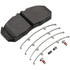 Abex ADB1310FE Disc Brake Pad Set Disc Brake Pad Set