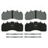 ADB1311 by ABEX - Disc Brake Pad Set