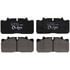 ADB1518 by ABEX - Abex ADB1518 Disc Brake Pad Set