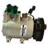 10A1006 by MANDO - New OE AC Compressor w/ Clutch & Pre-filled Oil, Direct Replacement