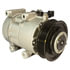 10A1400 by MANDO - New OE AC Compressor w/ Clutch & Pre-filled Oil, Direct Replacement