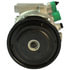 10A1414 by MANDO - New OE AC Compressor w/ Clutch & Pre-filled Oil, Direct Replacement