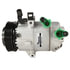 10A1421 by MANDO - New OE AC Compressor w/ Clutch & Pre-filled Oil, Direct Replacement