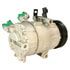 10A1421 by MANDO - New OE AC Compressor w/ Clutch & Pre-filled Oil, Direct Replacement