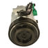 10A1416 by MANDO - New OE AC Compressor w/ Clutch & Pre-filled Oil, Direct Replacement