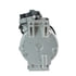 10A1437 by MANDO - New OE AC Compressor w/ Clutch & Pre-filled Oil, Direct Replacement