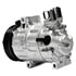 10A1555 by MANDO - New OE AC Compressor w/ Clutch & Pre-filled Oil, Direct Replacement