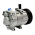 10A1558 by MANDO - New OE AC Compressor w/ Clutch & Pre-filled Oil, Direct Replacement