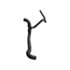 71966 by DAYCO - CURVED RADIATOR HOSE, DAYCO