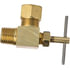 3069-4A by TECTRAN - Shut-Off Valve - Brass, 1/4 in. Tube, 90 deg. Compression to Male Pipe