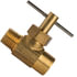 3122-A by TECTRAN - Shut-Off Valve - Brass, 1/8 inches Male, Male Pipe Double