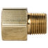33-4A by TECTRAN - SAE Female to Male Pipe Flare Connector Fitting, 1/4" Tube Size, 1/8" Pipe Thread
