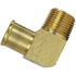 339-10C by TECTRAN - Air Tool Hose Barb - Brass, 5/8 in. Hose, 3/8 in. Thread, Beaded, 90 deg. Elbow