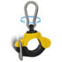 3601375ST by TECTRAN - 1 3/8" ID Multi-Purpose TEC-360 Clamp with Stainless Steel Clip, Yellow, 360-Deg Swivel